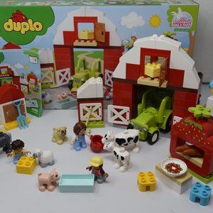 Lego Duplo Barn, Tractor & Farm Animals